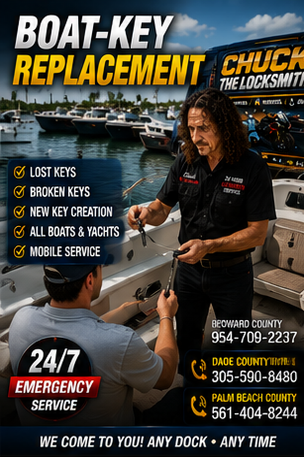 Boat Key Replacement Lauderdale Lakes