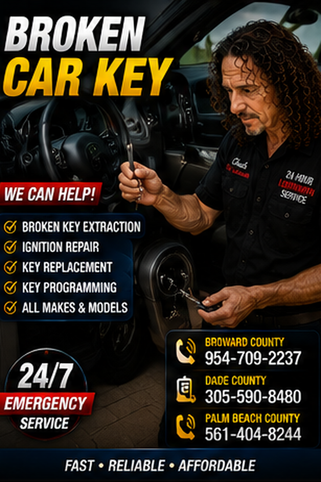 Broken Car Key Pembroke Pines
