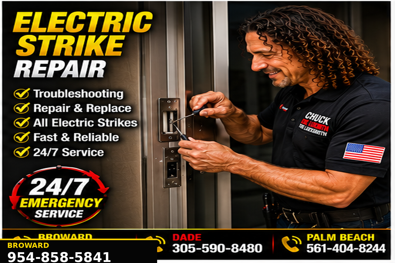 Commercial locksmith service for business locks, doors and access control.