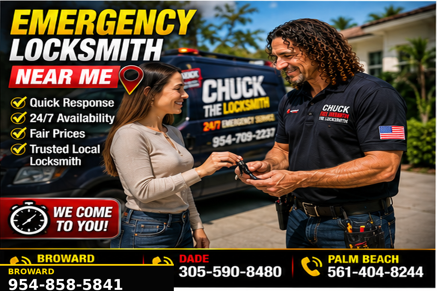 24 hour emergency locksmith service for urgent lock and key help.