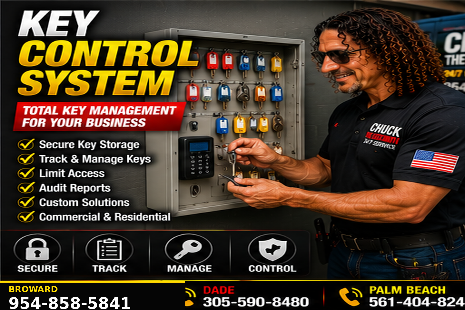 Key Control System locksmith service.
