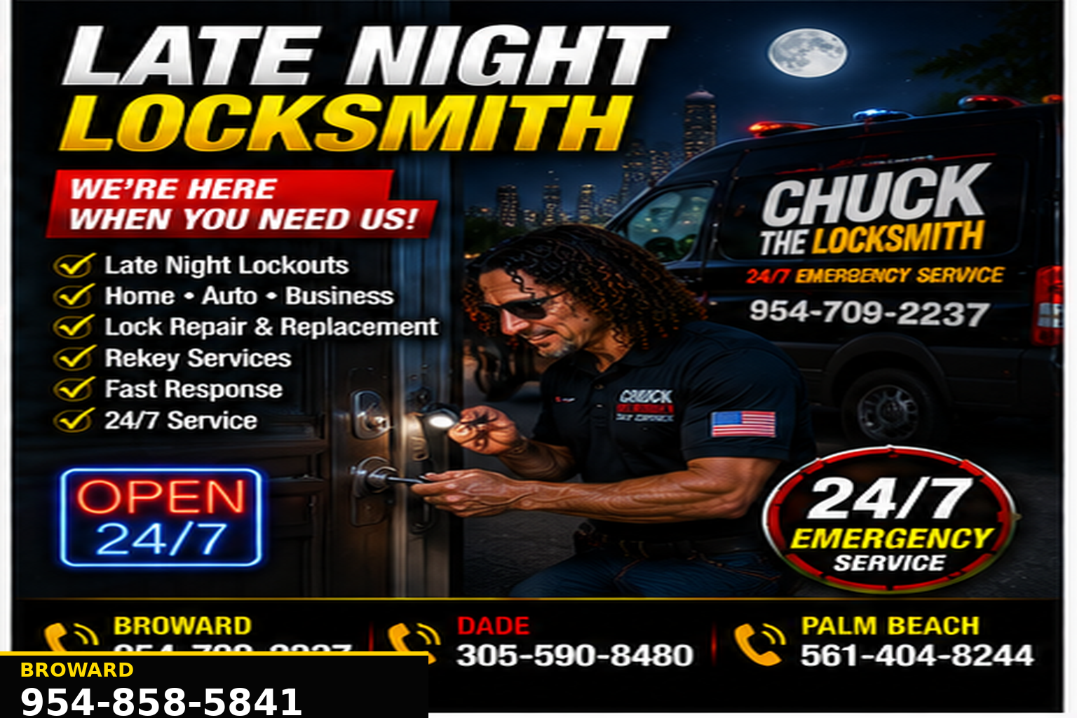 24 hour emergency locksmith service for urgent lock and key help.