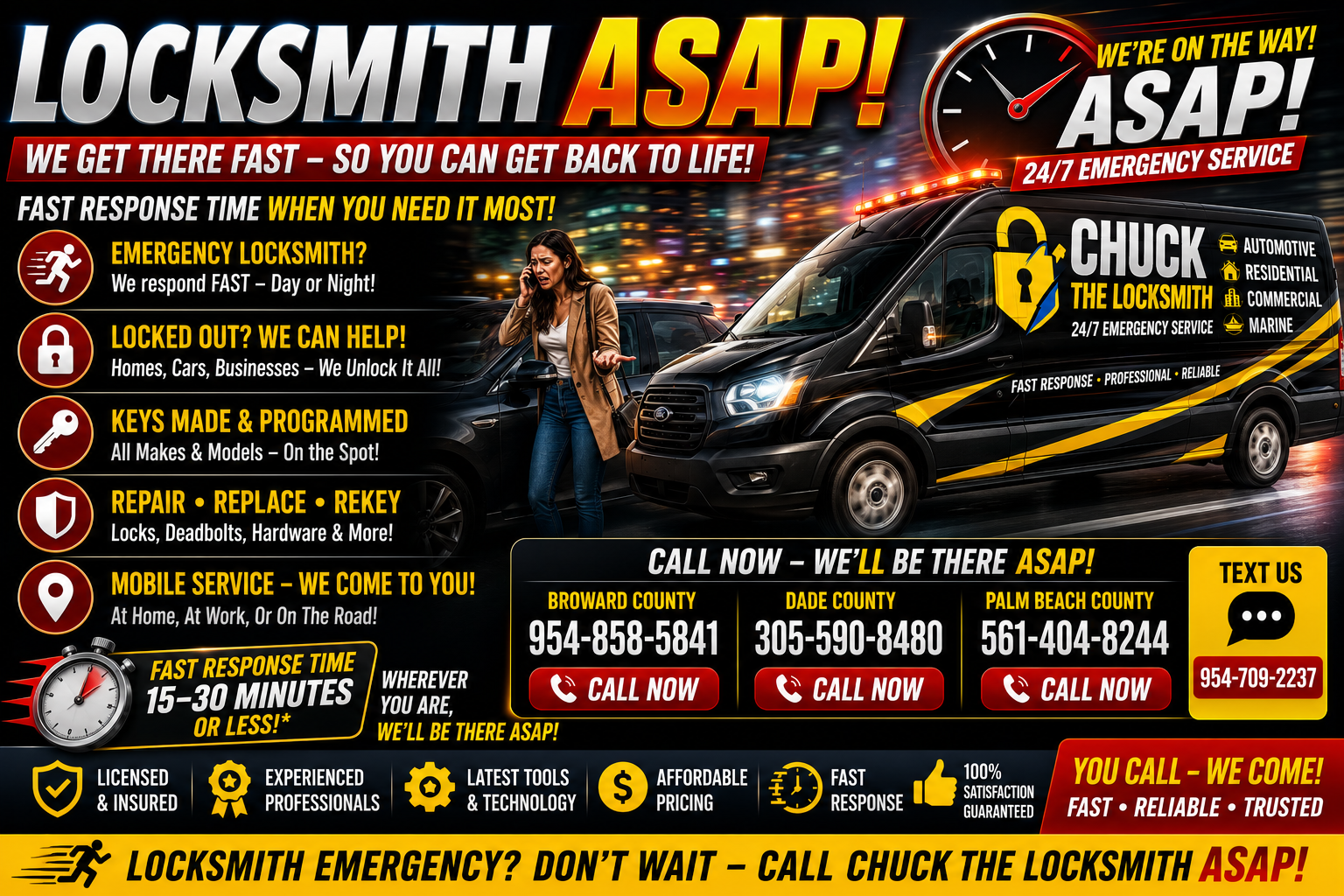 Locksmith Asap locksmith service.