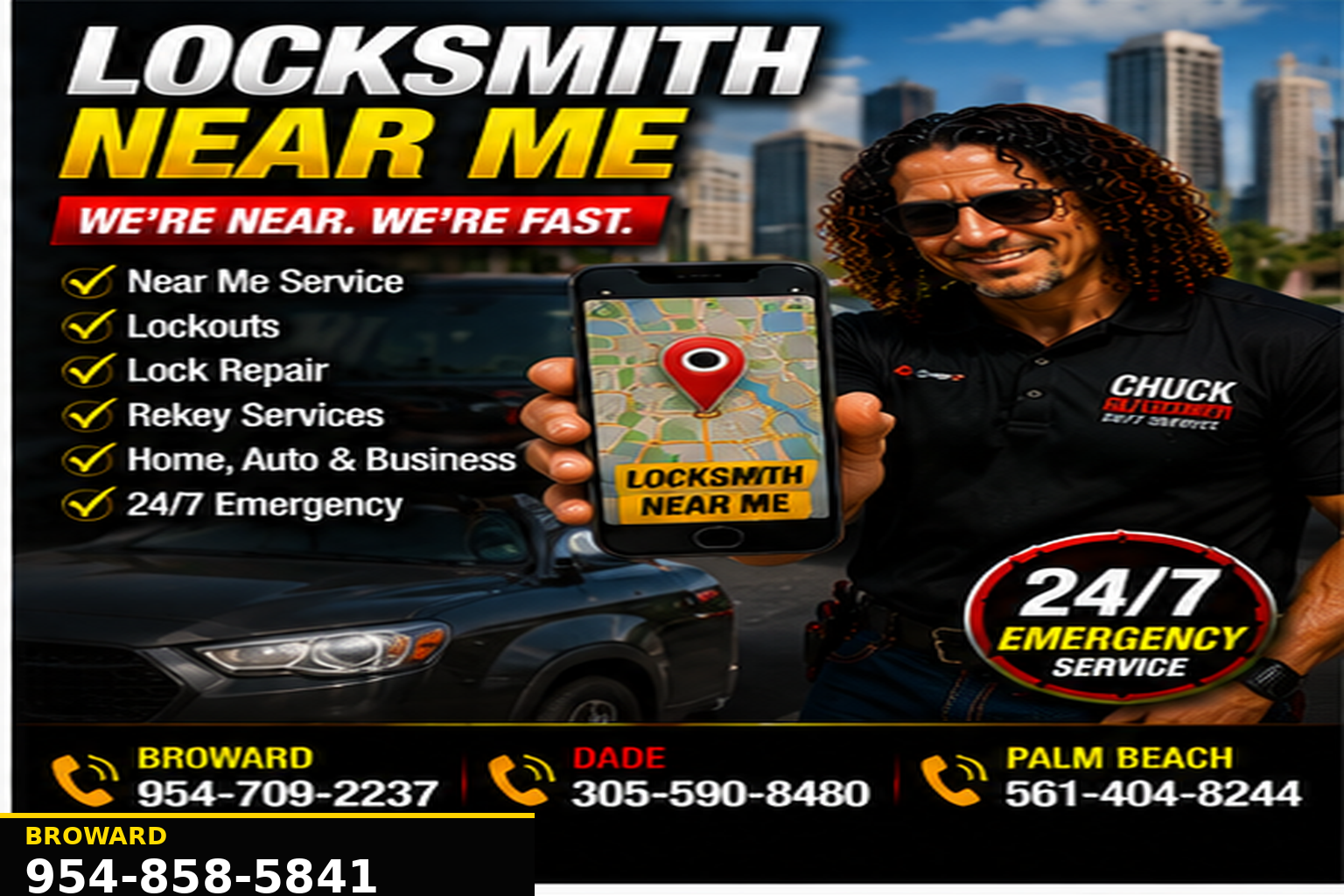 Locksmith near me Hillsboro Beach
