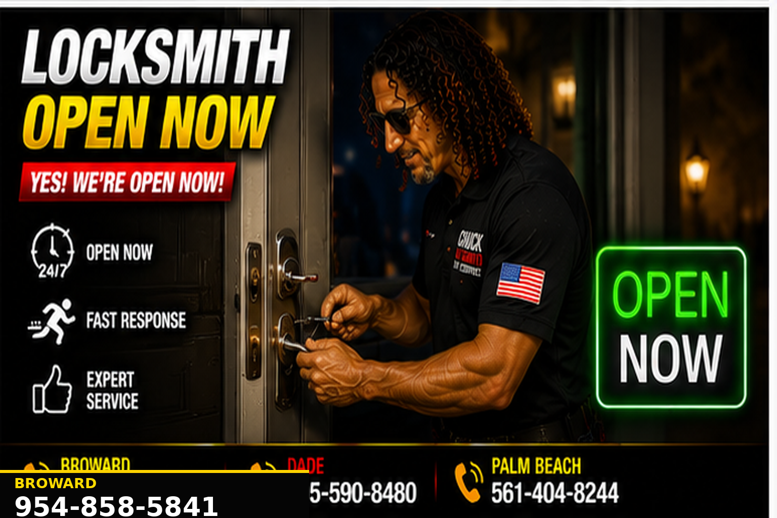 Locksmith Open Now