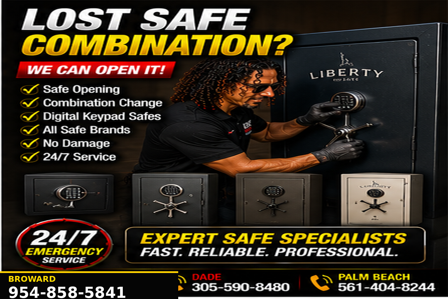 Lost Safe Combination
