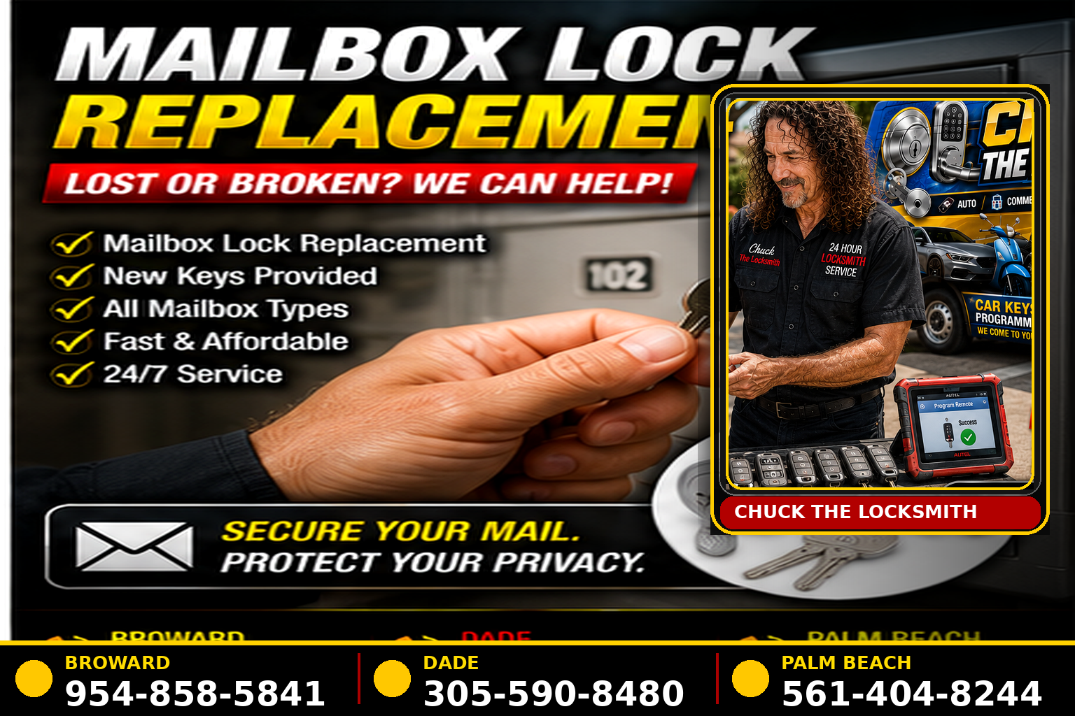Mailbox Lock Replacement