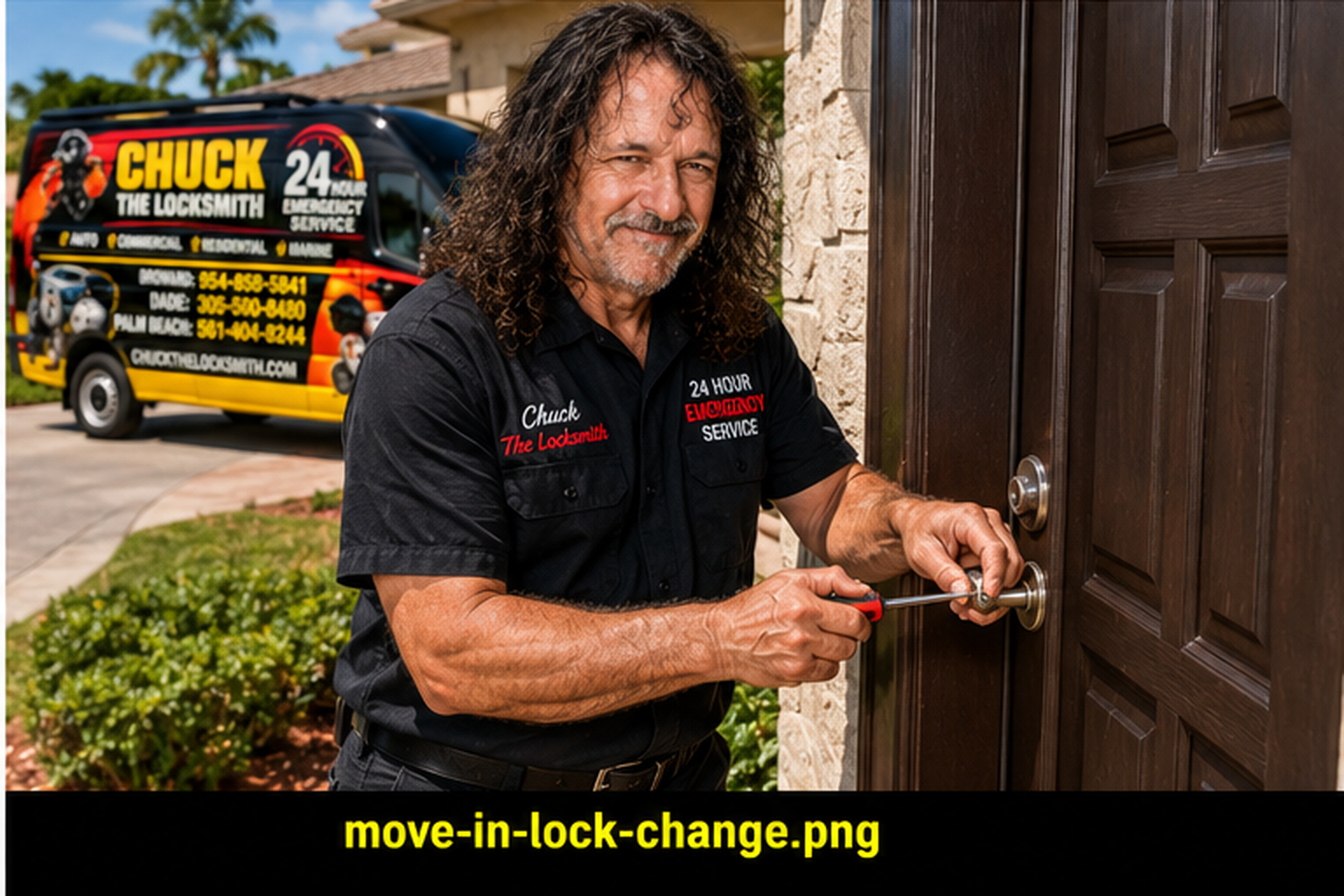 Residential locksmith service for home locks, rekeying and lock changes.
