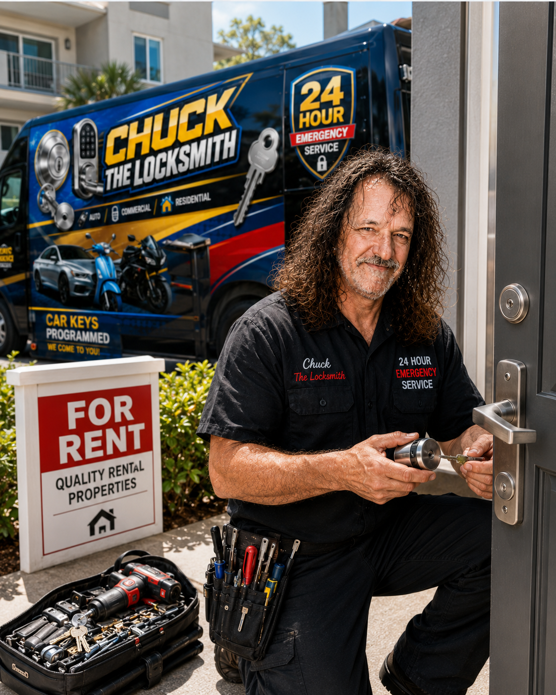 Residential locksmith service for home locks, rekeying and lock changes.