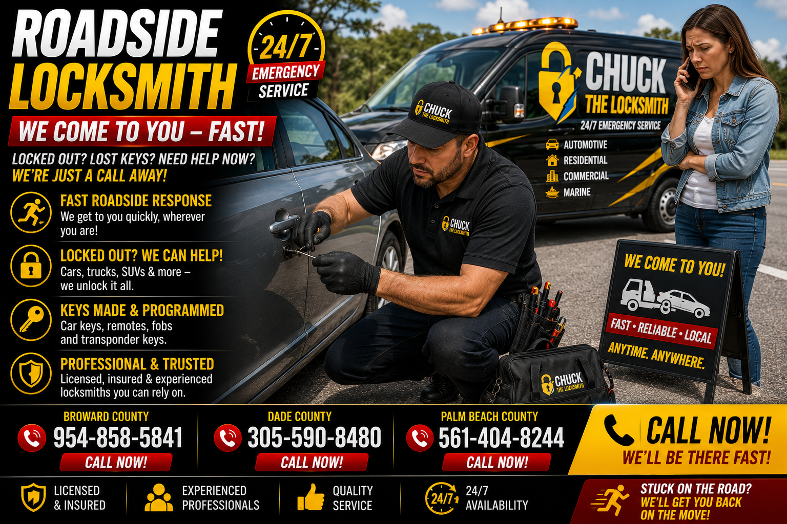 Roadside Locksmith locksmith service.