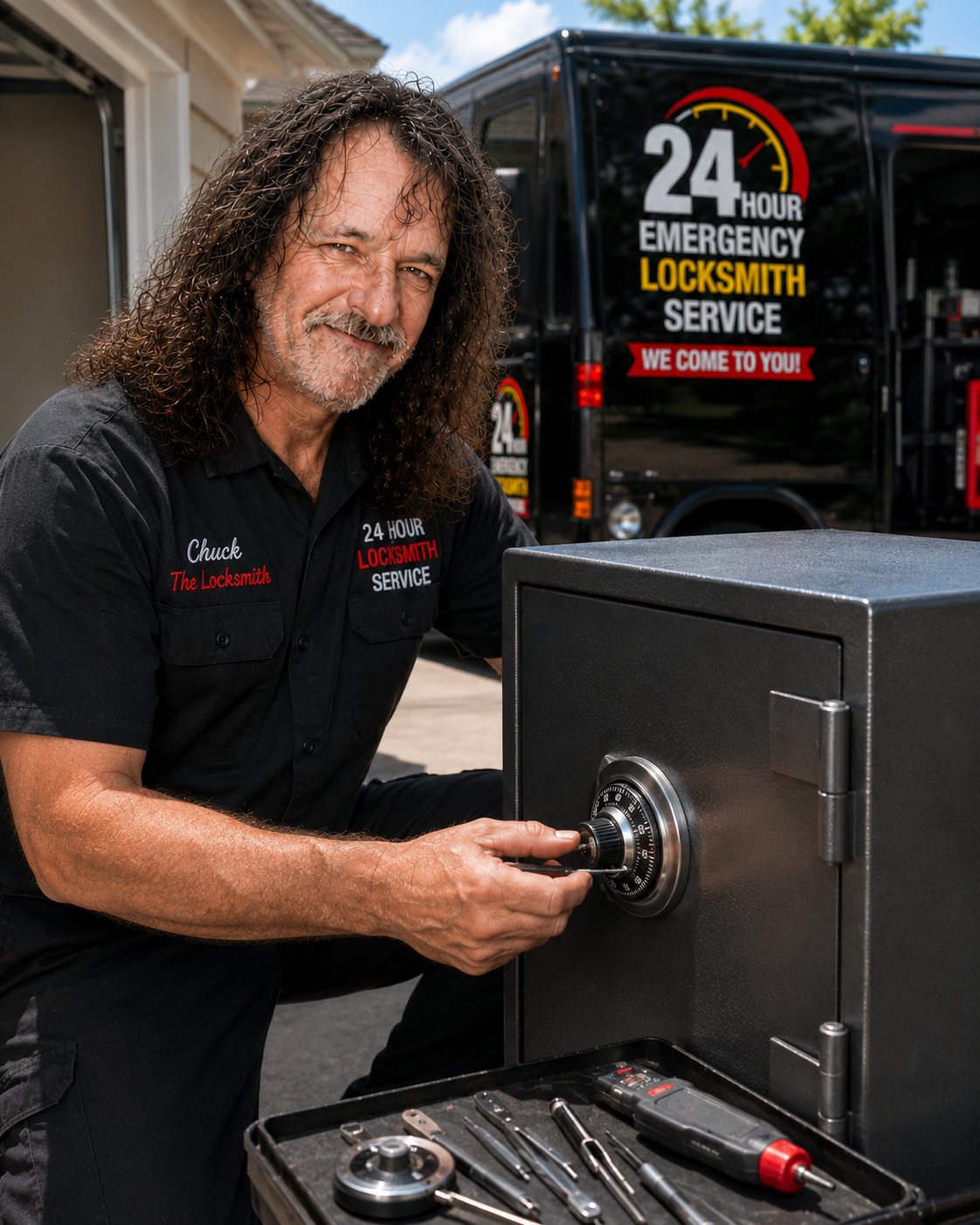 Safe and vault locksmith service for opening, repair and combination work.